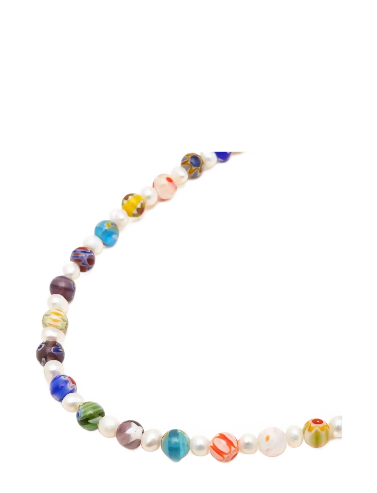 Nialaya - Necklace - hálsmen - white / multi - 2
