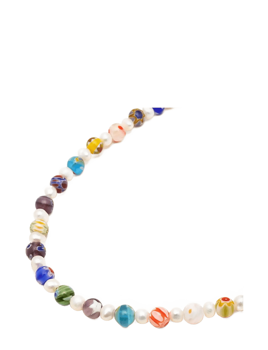 Nialaya - Necklace - halsband - white / multi - 2