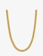 Men's Gold Cuban Link Chain in 7mm - GOLD