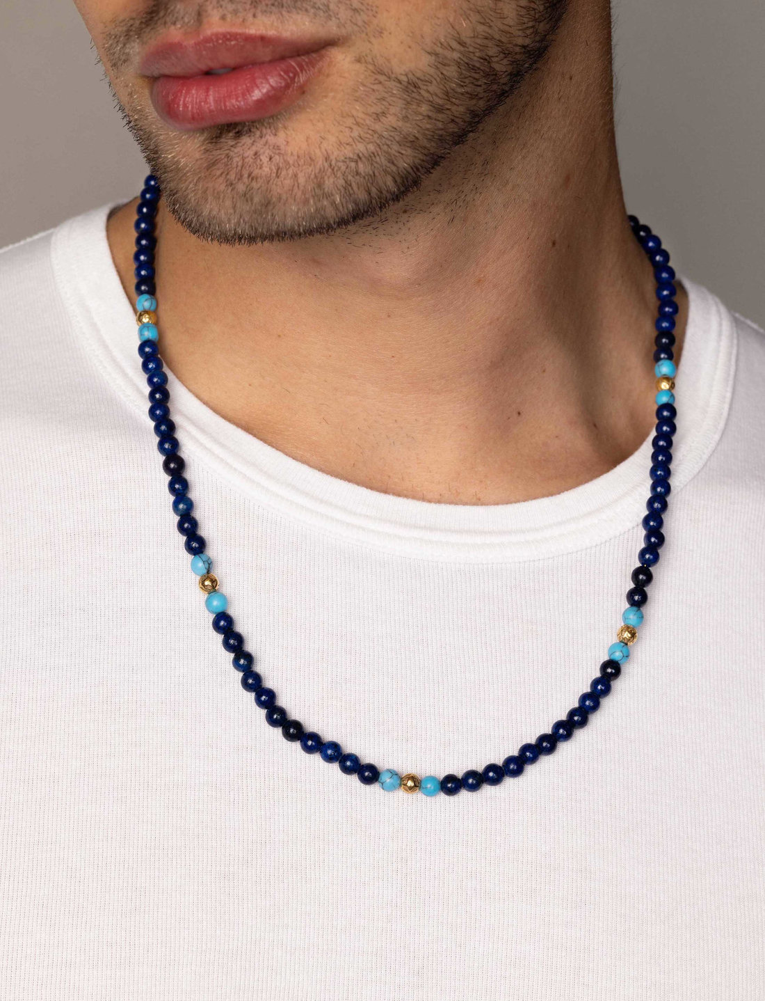 Lapis and 2025 turquoise necklace