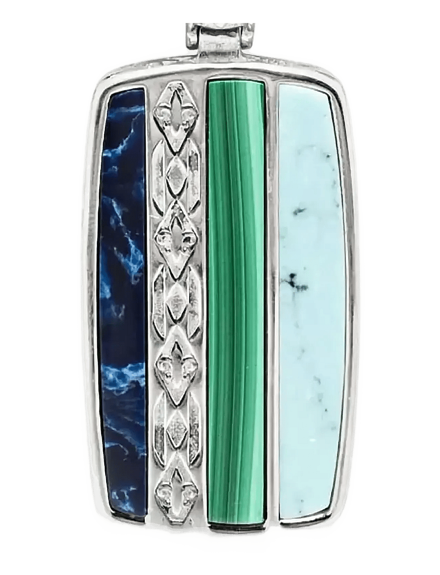 Nialaya - The Trinity Dog Tag - kaelakeed - silver - 2