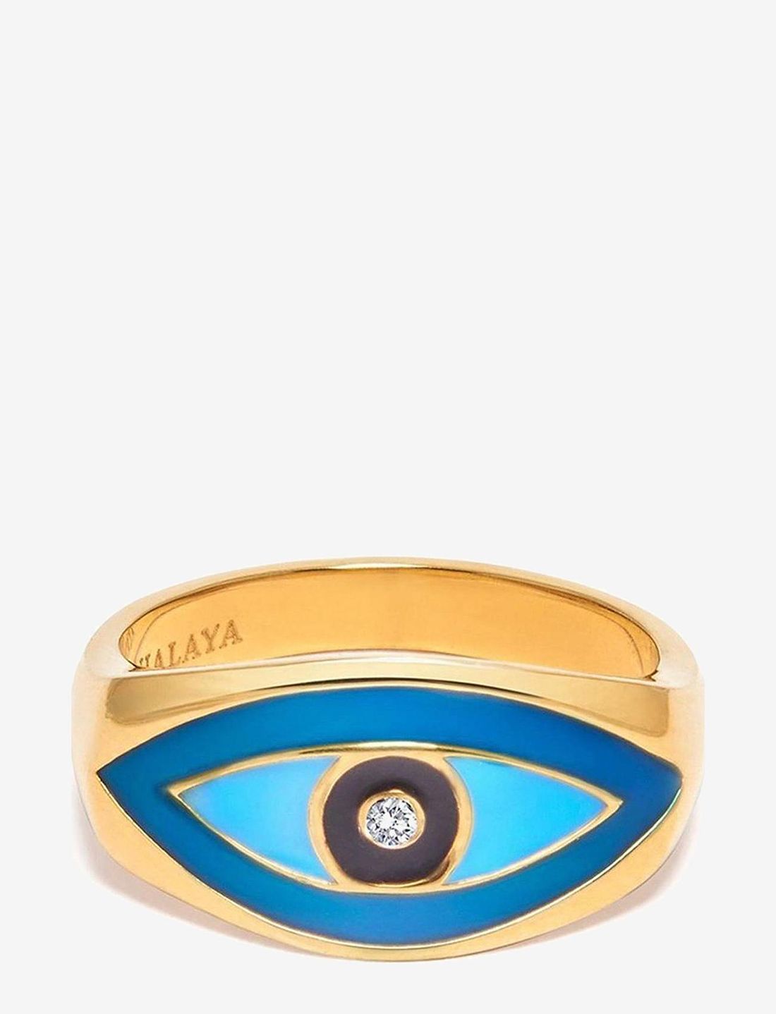 Nialaya Men s Large Evil Eye Ring Bijoux Boozt