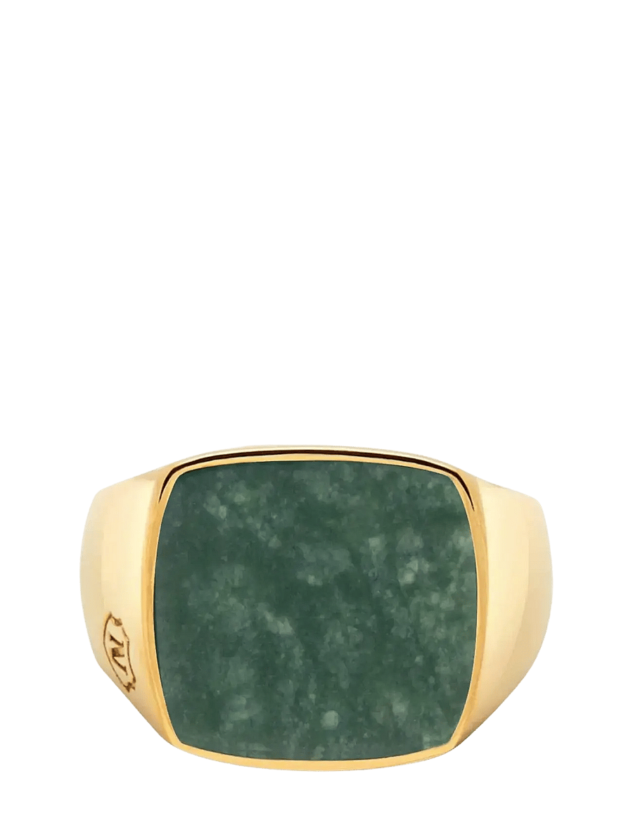Nialaya - Ring - ringe - gold / green - 1