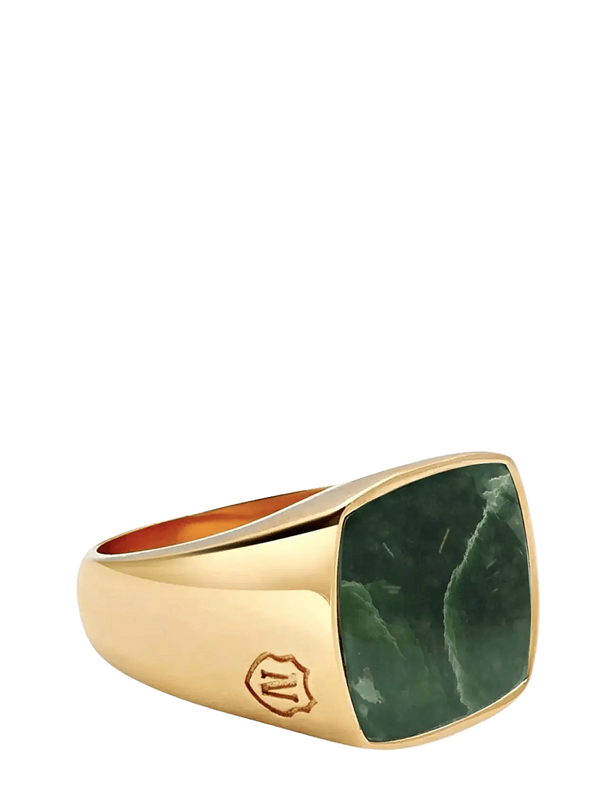 Nialaya - Ring - ringe - gold / green - 2