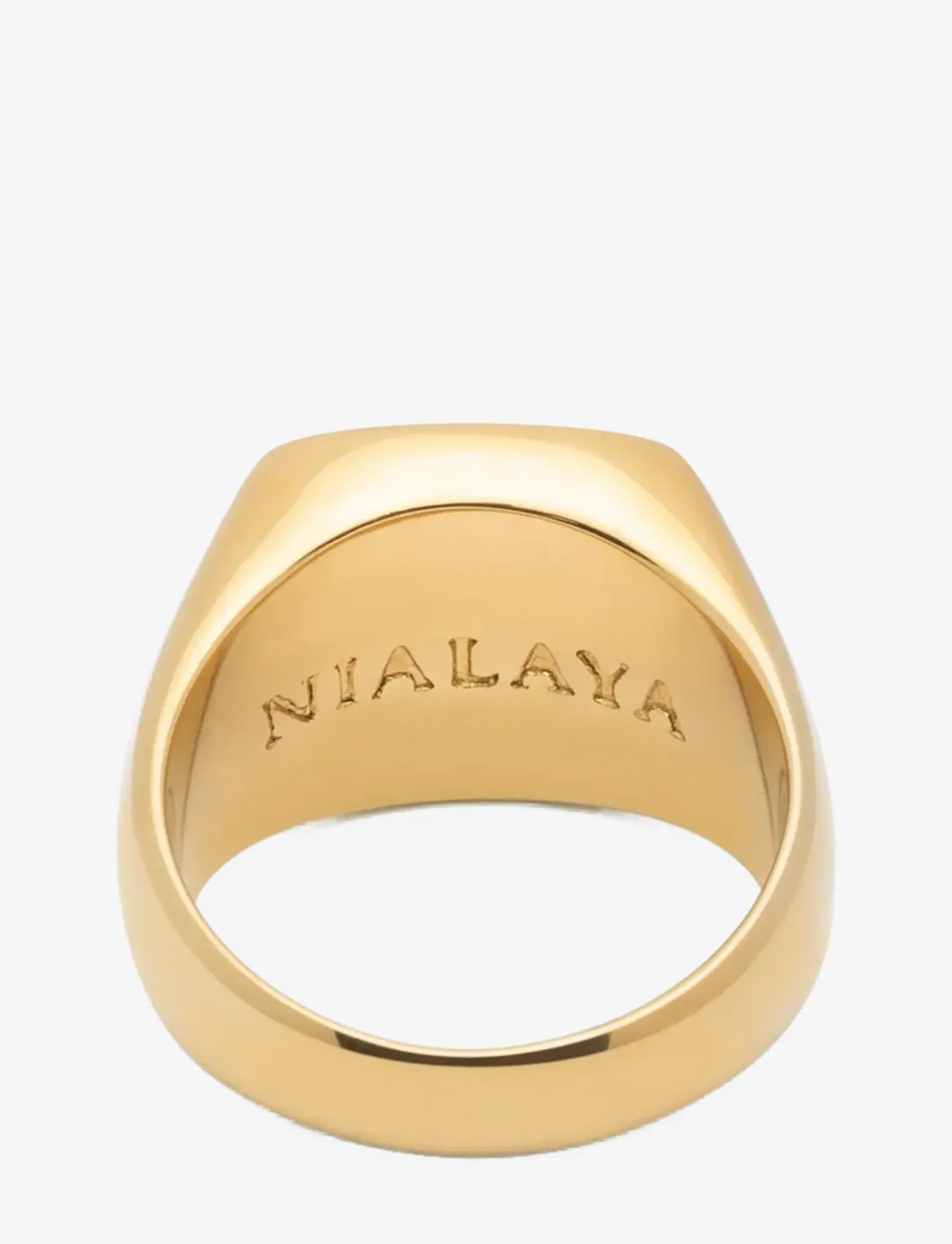 Nialaya - Ring - ringe - gold / green - 3