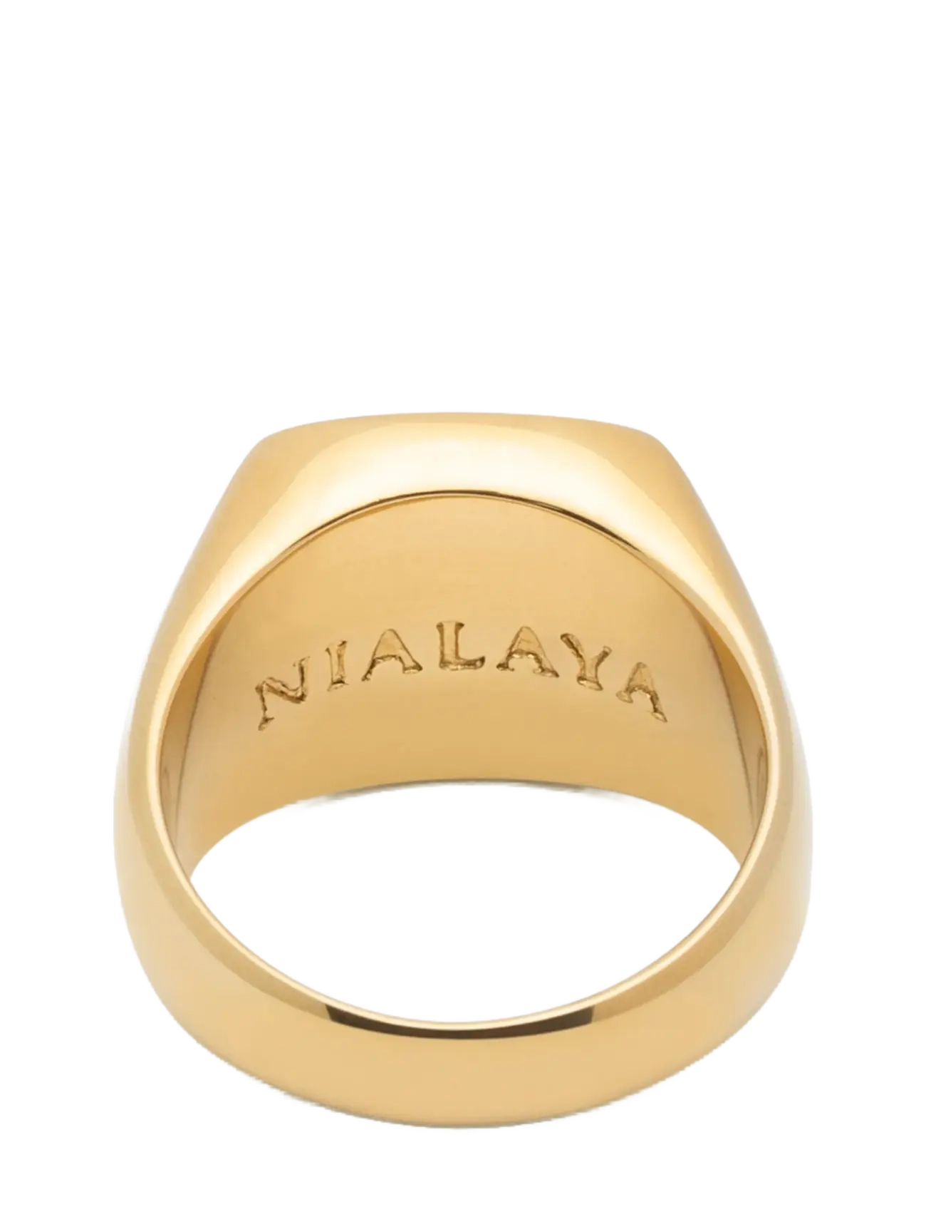 Nialaya - Ring - ringe - gold / green - 3