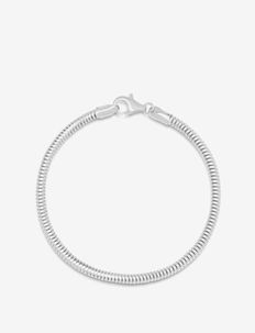 Men's Silver Round Chain Bracelet, Nialaya