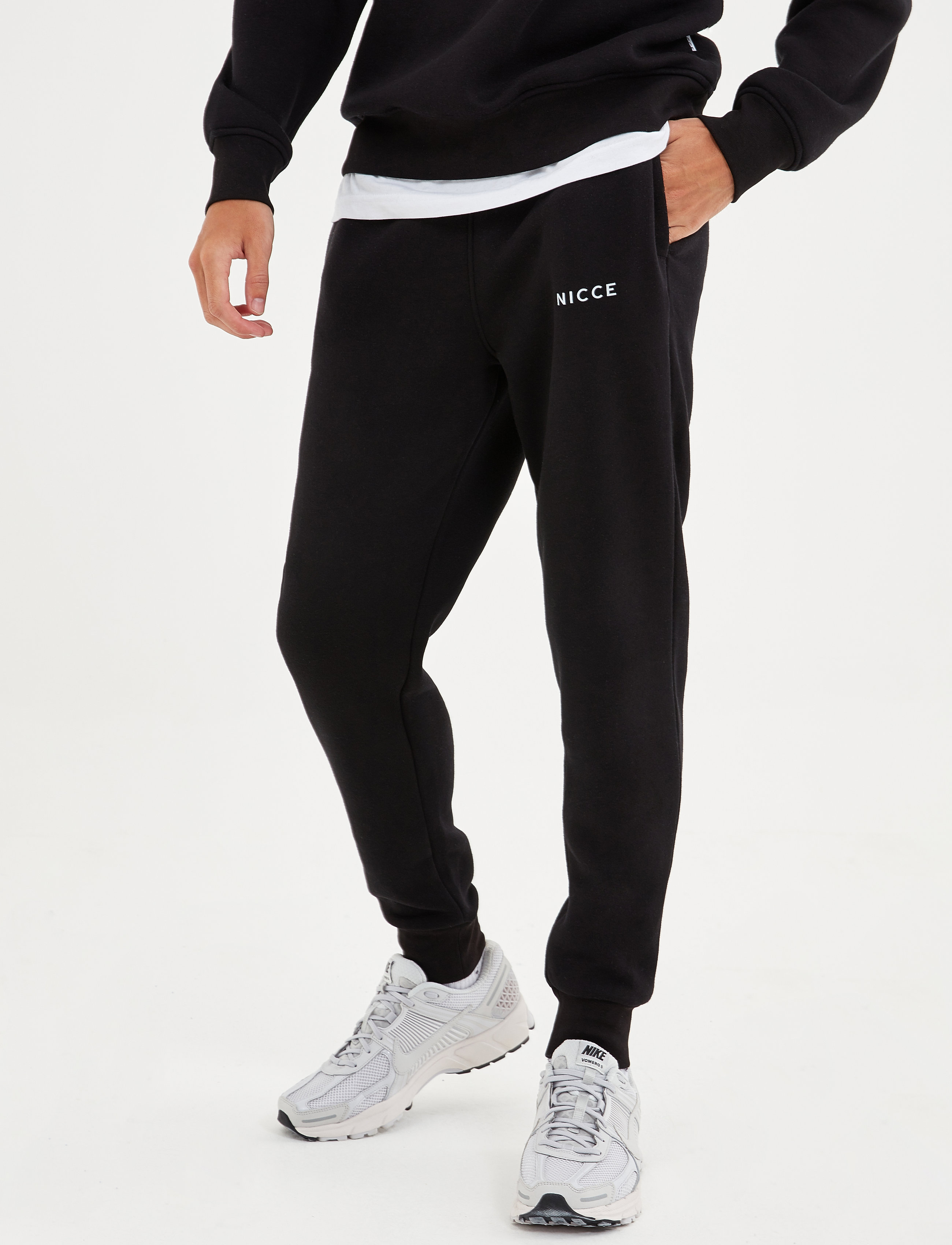 NICCE - NICCE ORIGINAL LOGO JOGGERS - black - 3