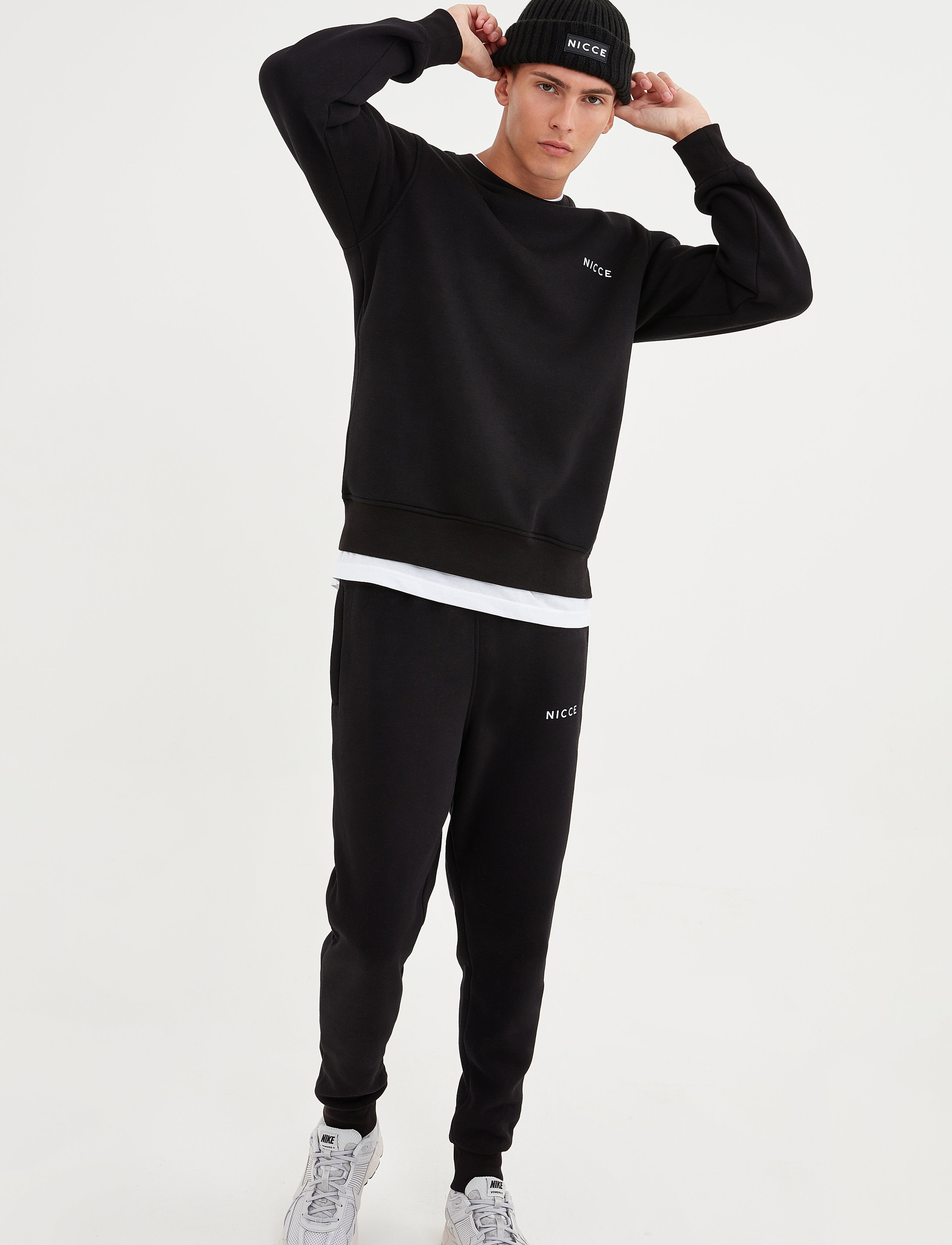 NICCE - NICCE ORIGINAL LOGO JOGGERS - black - 4
