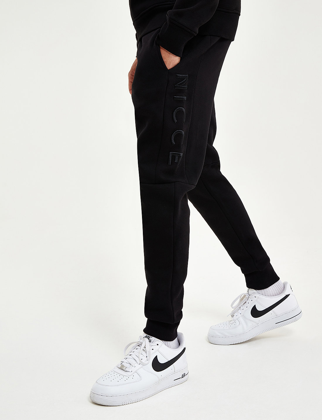 Nicce grey outlet tracksuit
