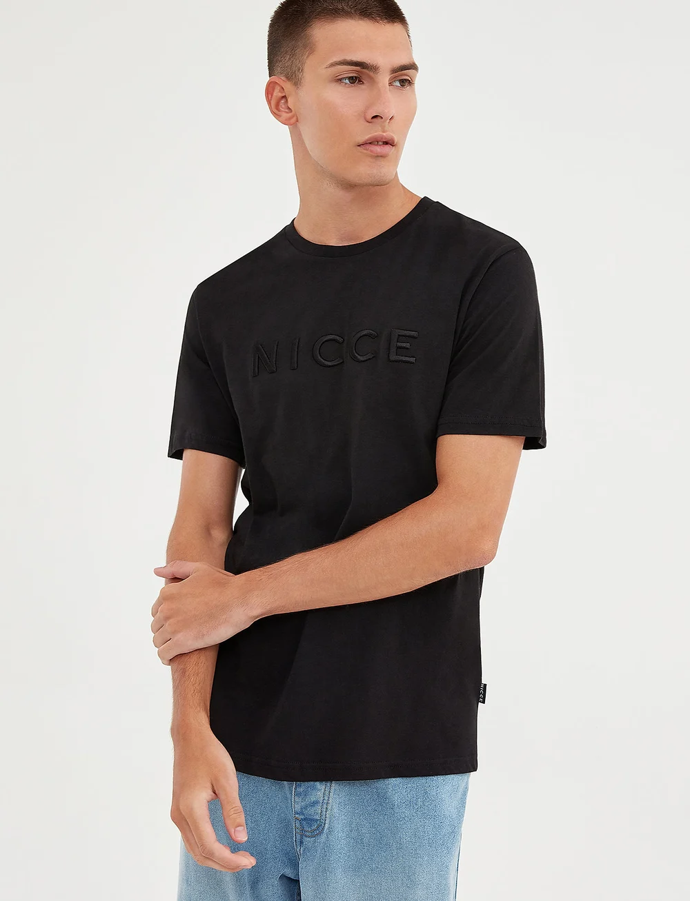 NICCE - MERCURY T-SHIRT - kortærmede t-shirts - black - 0