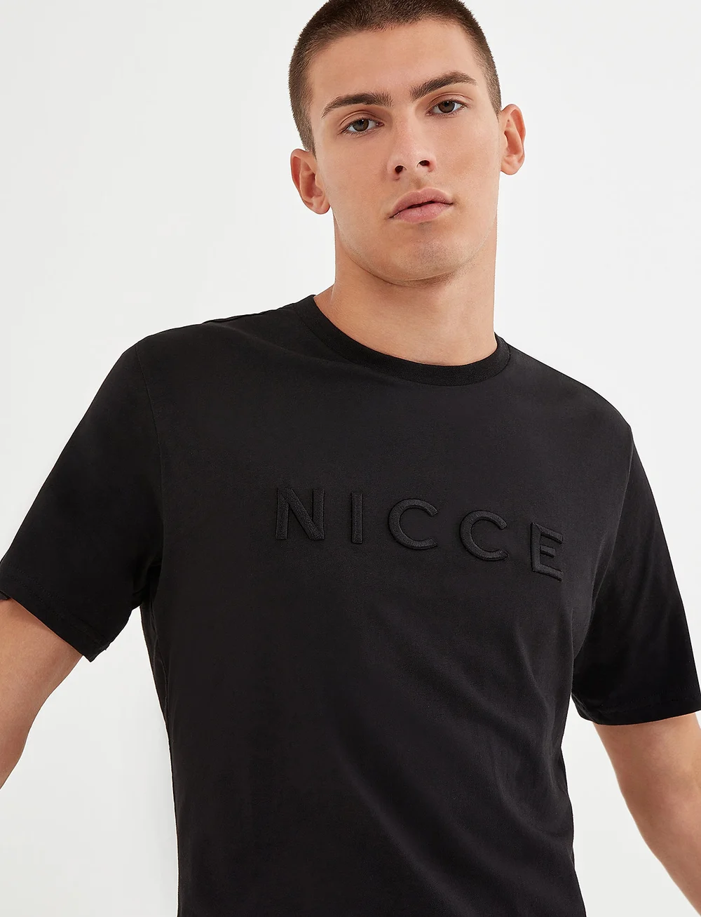 NICCE - MERCURY T-SHIRT - kortærmede t-shirts - black - 3