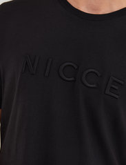 NICCE - MERCURY T-SHIRT - lühikeste varrukatega t-särgid - black - 4