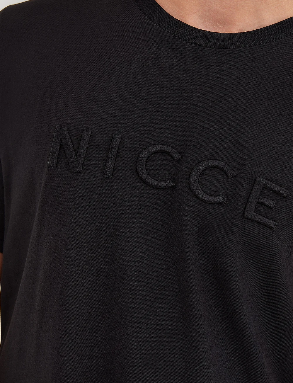 NICCE - MERCURY T-SHIRT - kortærmede t-shirts - black - 4