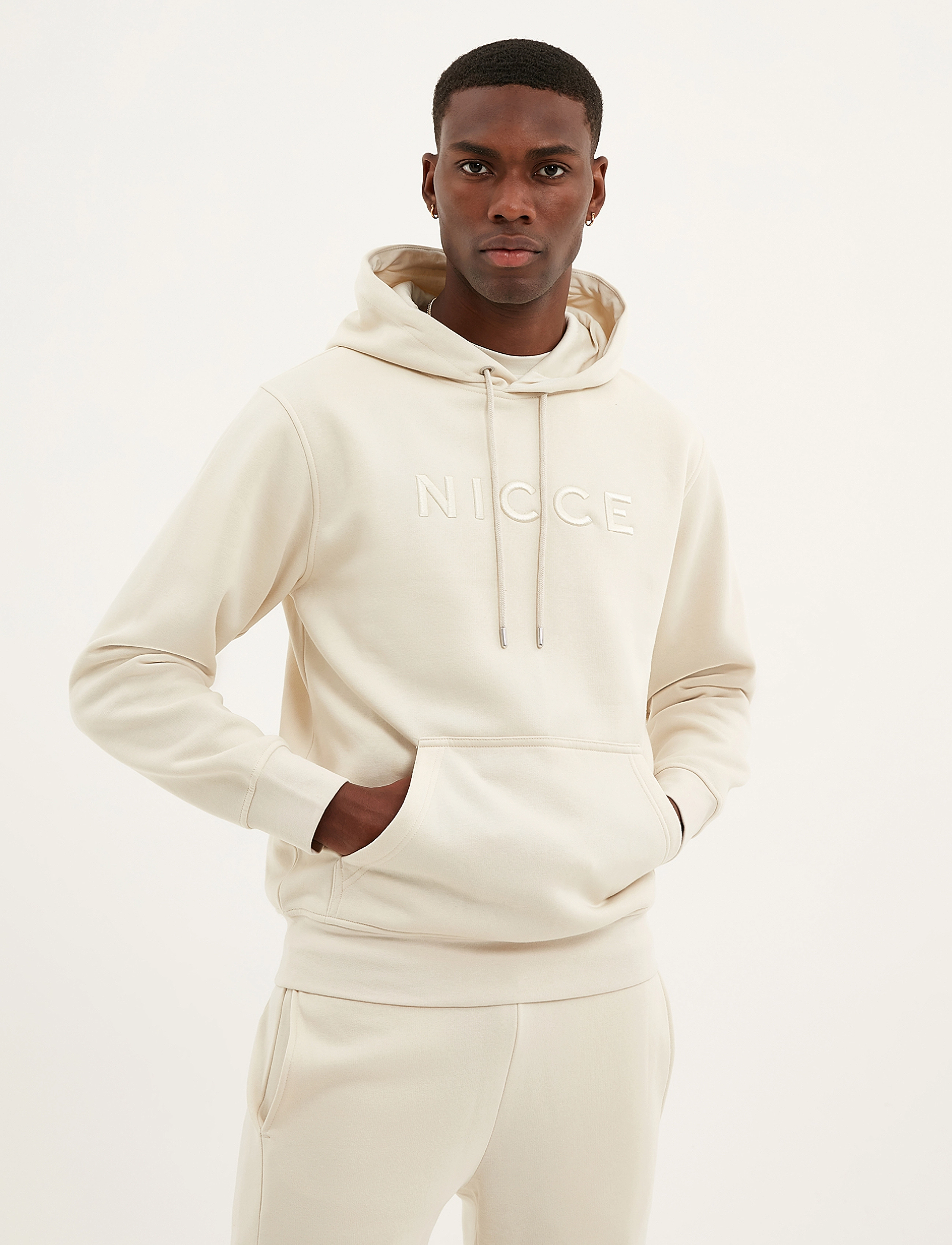 NICCE - MERCURY HOOD - quartz white - 2