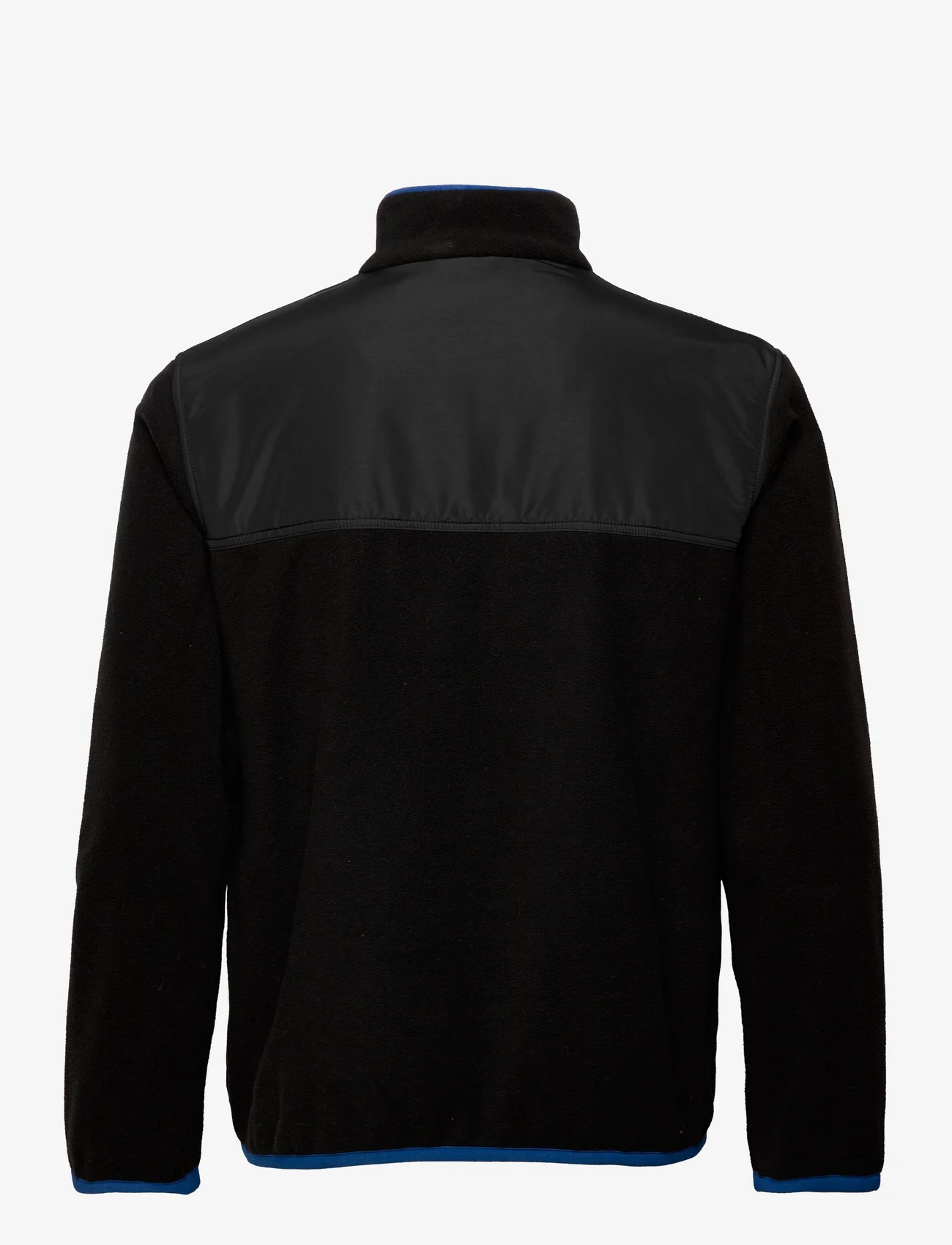 NICCE - WESTPOINT 1/4 ZIP FLEECE - mid layer jackets - black/royal blue - 1