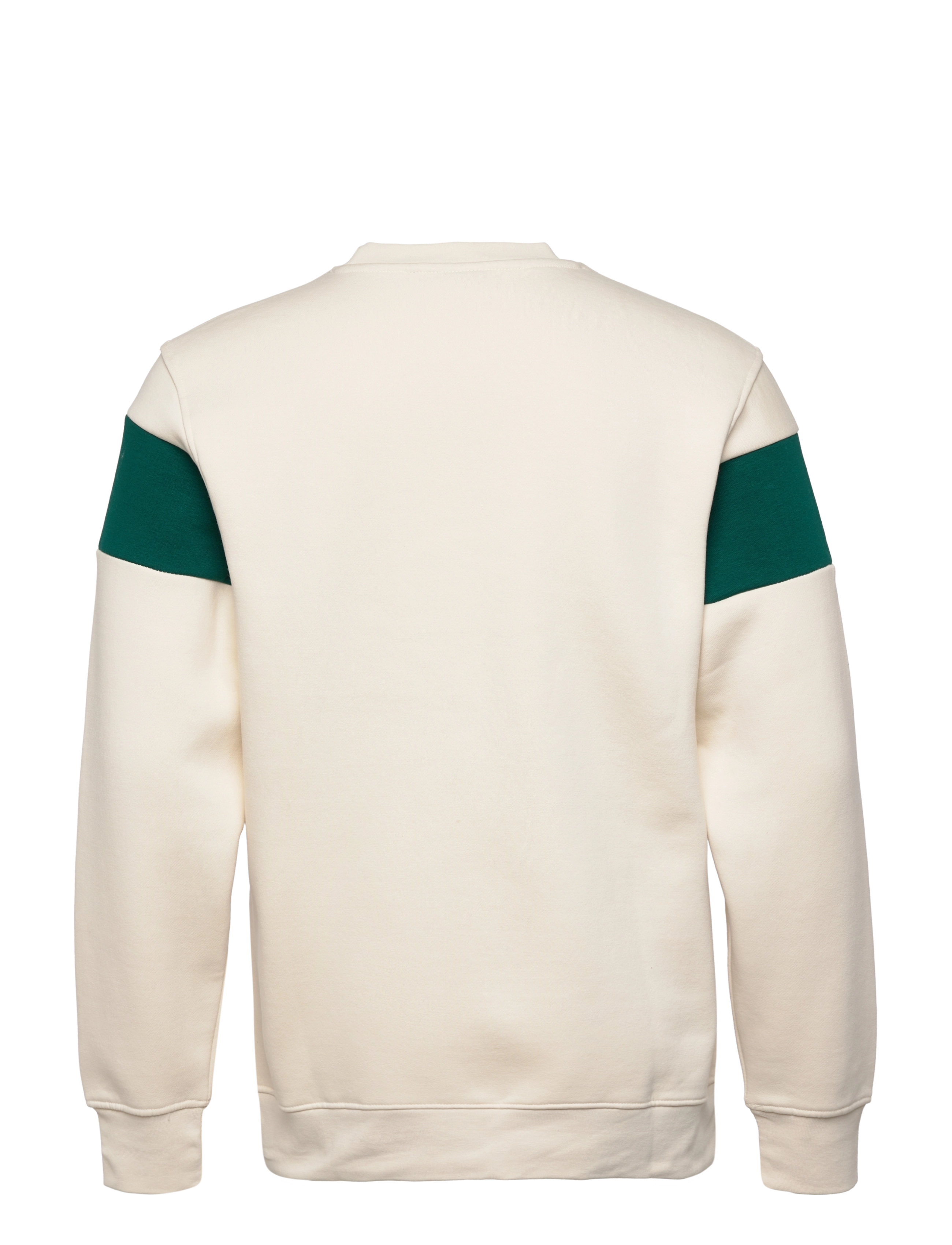 NICCE - MERCURY STRIPE SWEAT - quartz white/ivy gre - 1