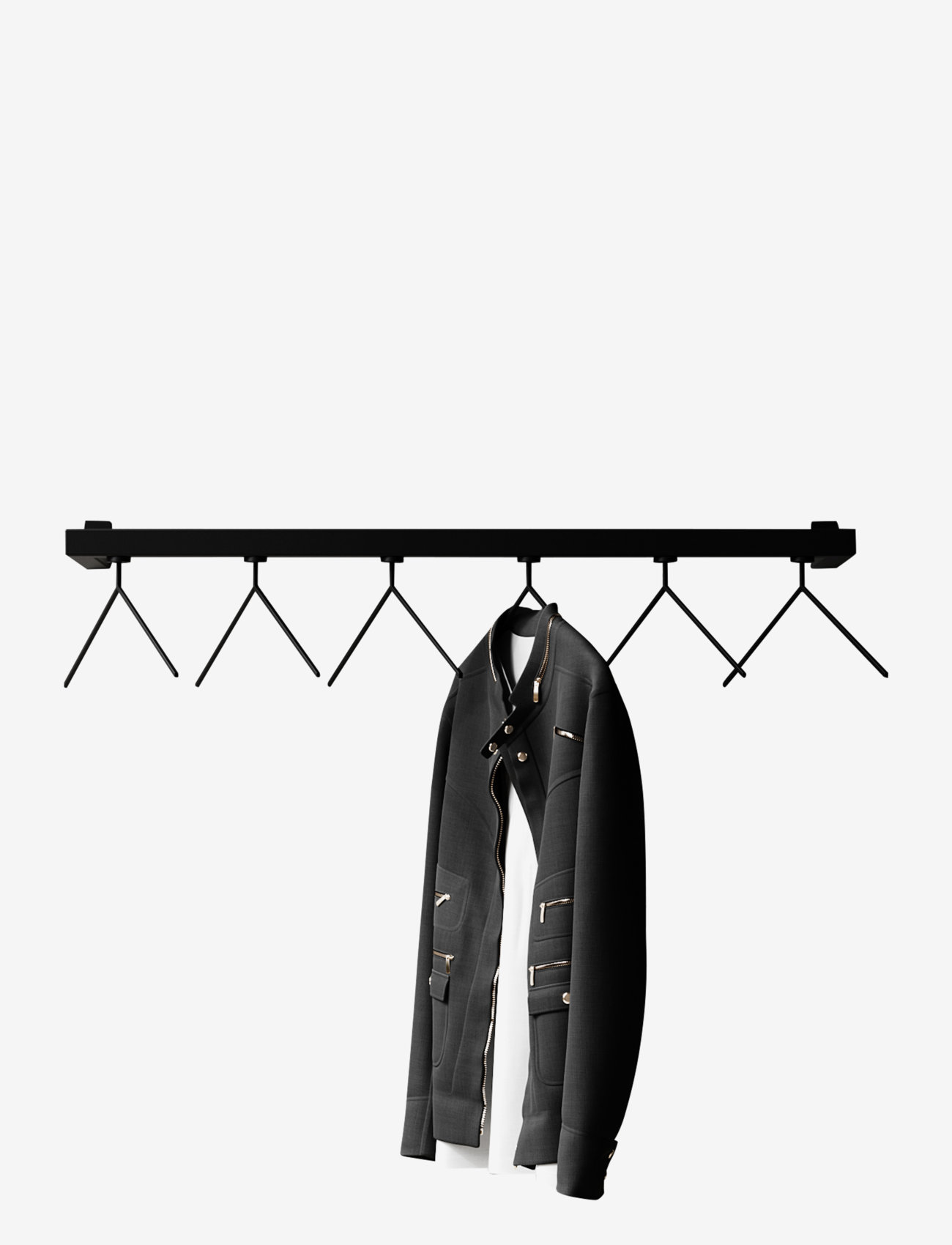 Nichba Design - HangSys - kleiderhaken & kleiderbügel - black - 0