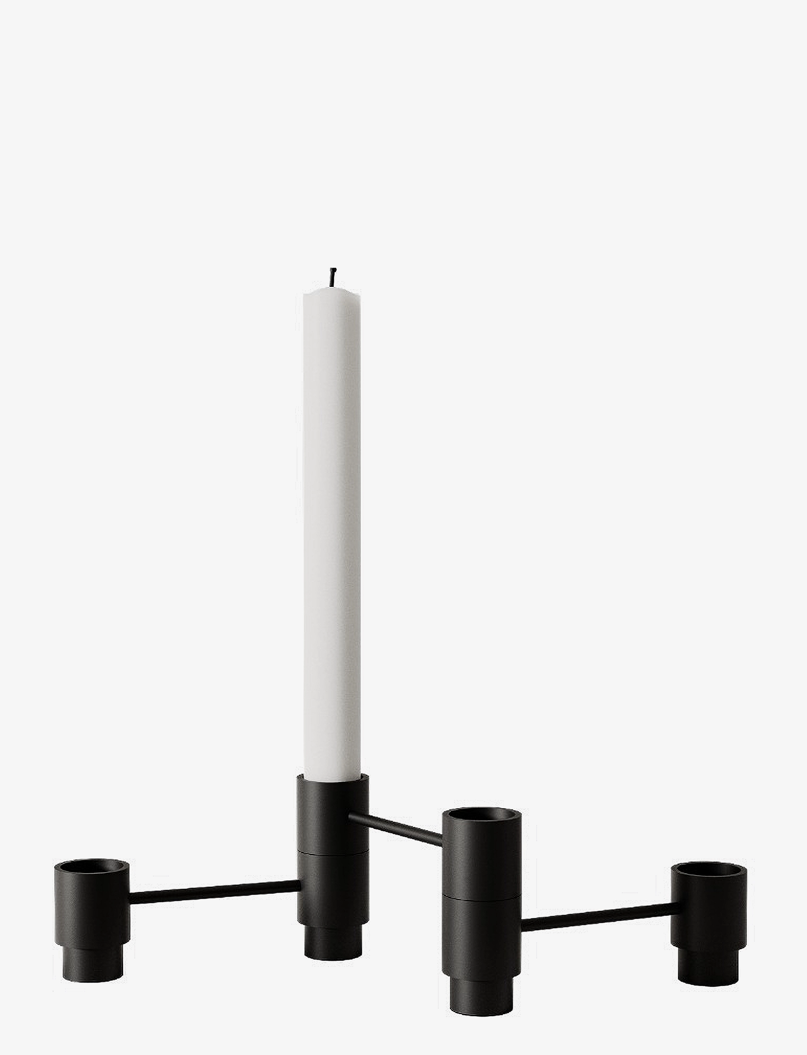 Nichba Design Structure Candleholder - Nichba Design - BLACK / black
