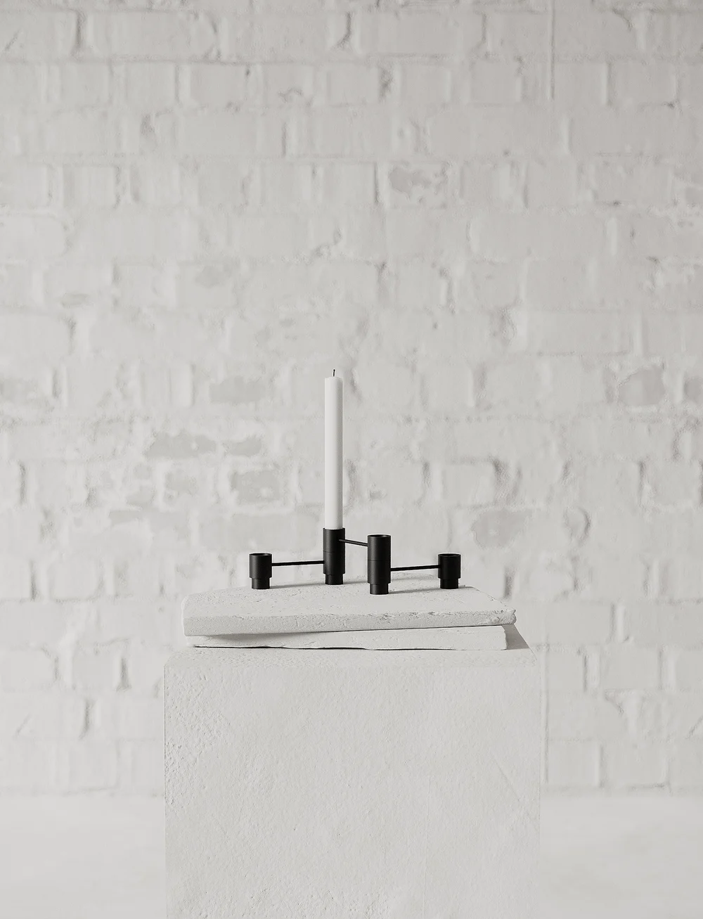 Nichba Design - Structure Candleholder - advendiküünlajalad - black - 2