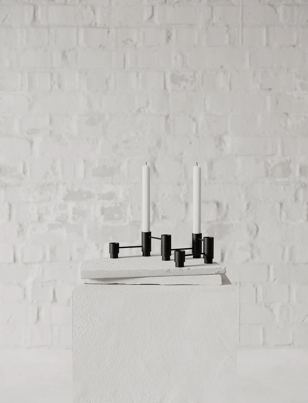 Nichba Design - Structure Candleholder - advendiküünlajalad - black - 3