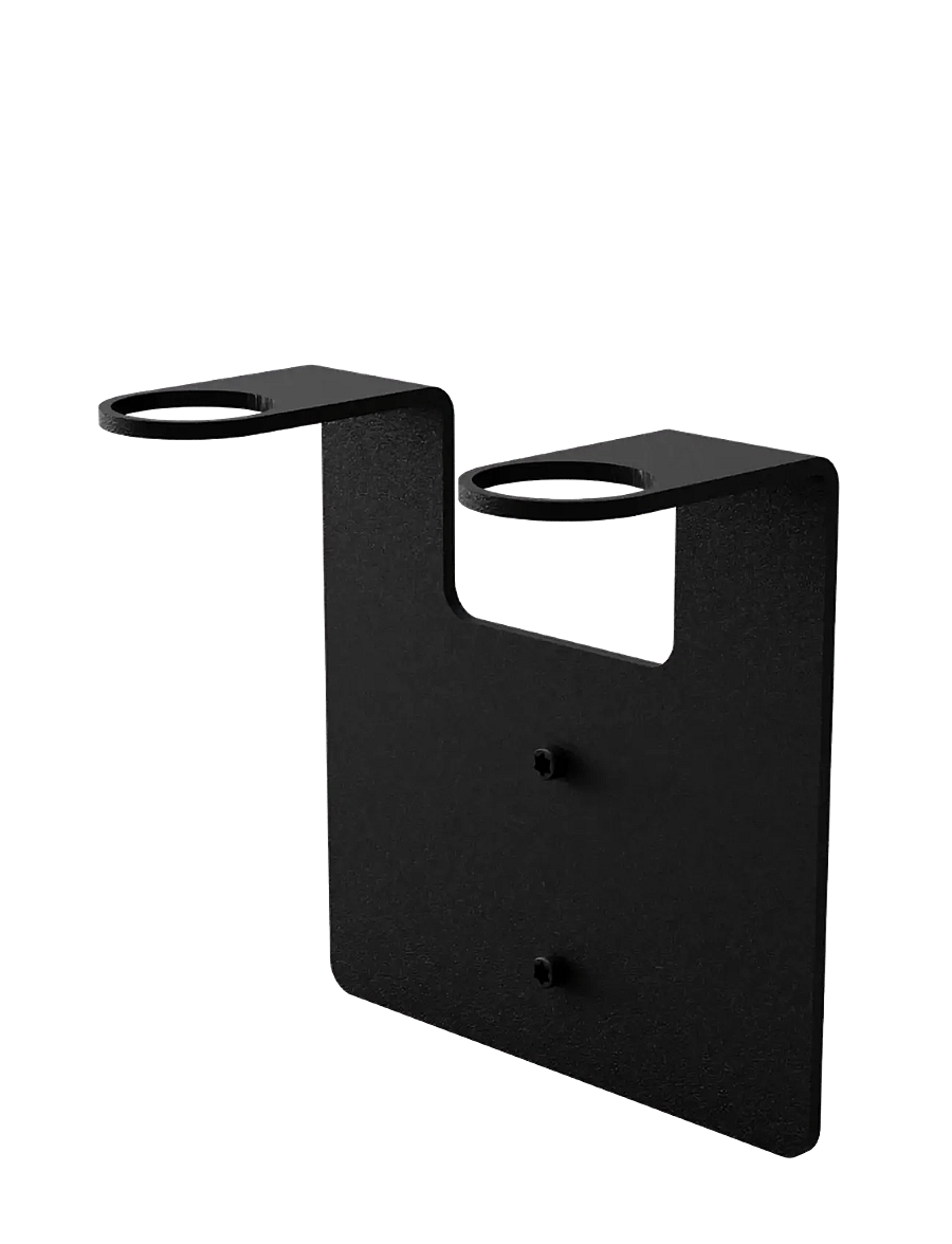 Nichba Design - Soap Holder - Double - Black - die niedrigsten preise - black - 0