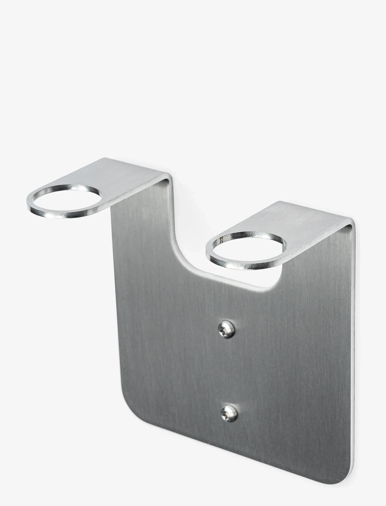 Nichba Design - Soap Holder - Double - Brushed Stainless - brushed stainless steel - 1