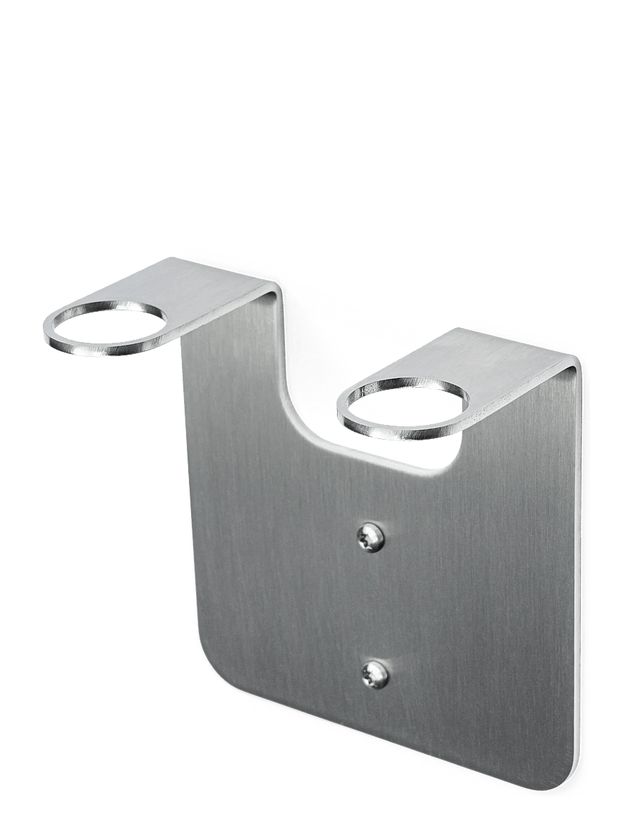 Nichba Design - Soap Holder - Double - Brushed Stainless - die niedrigsten preise - brushed stainless steel - 0