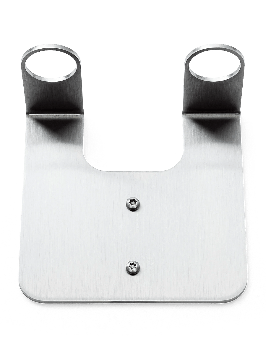 Nichba Design - Soap Holder - Double - Brushed Stainless - die niedrigsten preise - brushed stainless steel - 1