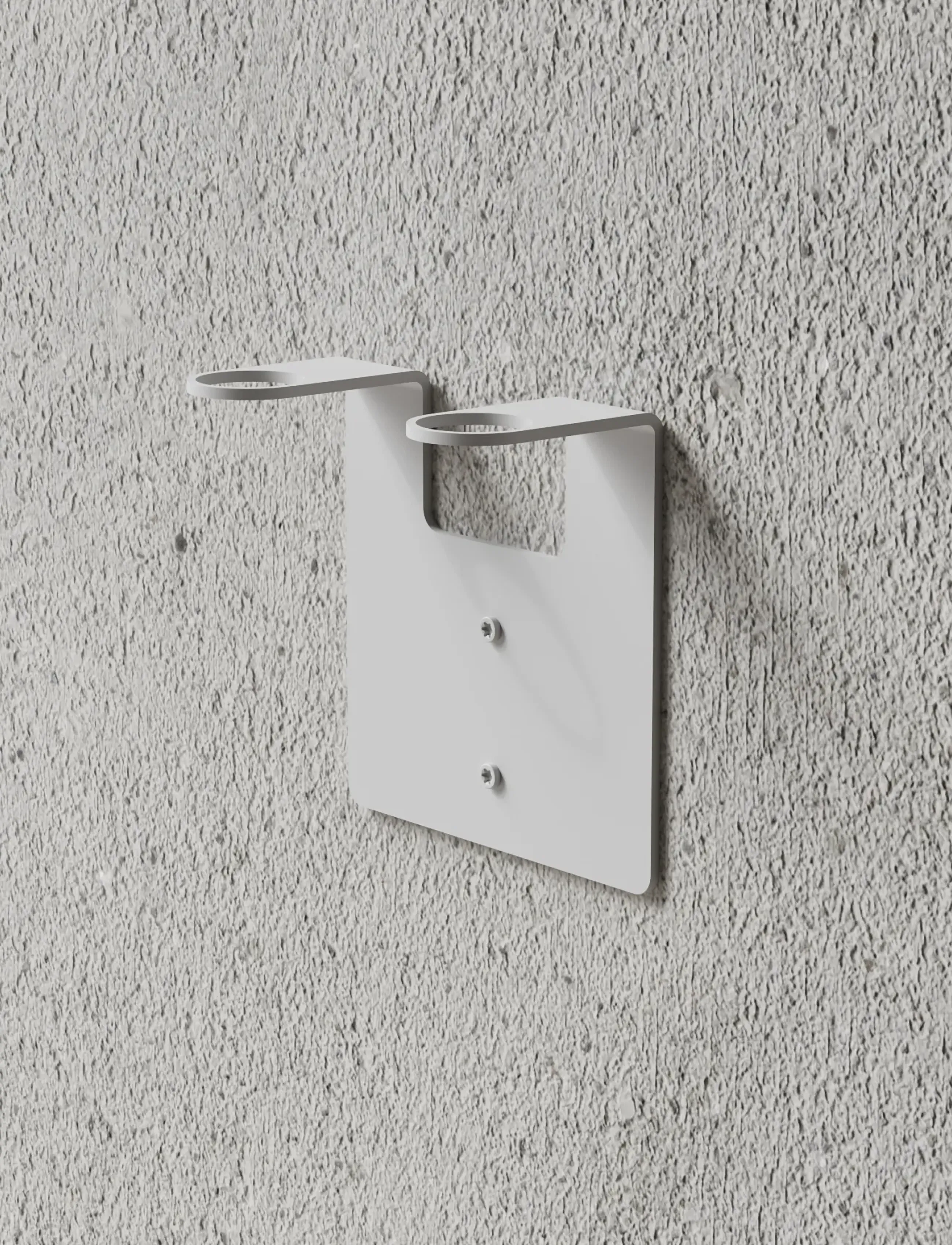 Nichba Design Soap Holder Double White, One Size, Bathroom Interior, Weiß - Pumps & Cups, Homeware