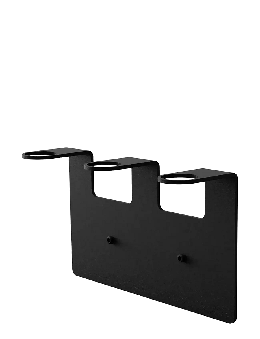 Nichba Design - Soap Holder - Triple - Black - seifenspender & seifenschalen - black - 0