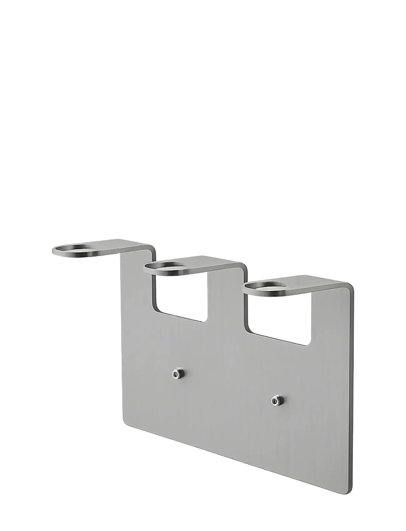 Nichba Design Soap Holder Triple Brushed Stainless, Soap Pumps & Soap Kop, Sølv, Str: ONE SIZE