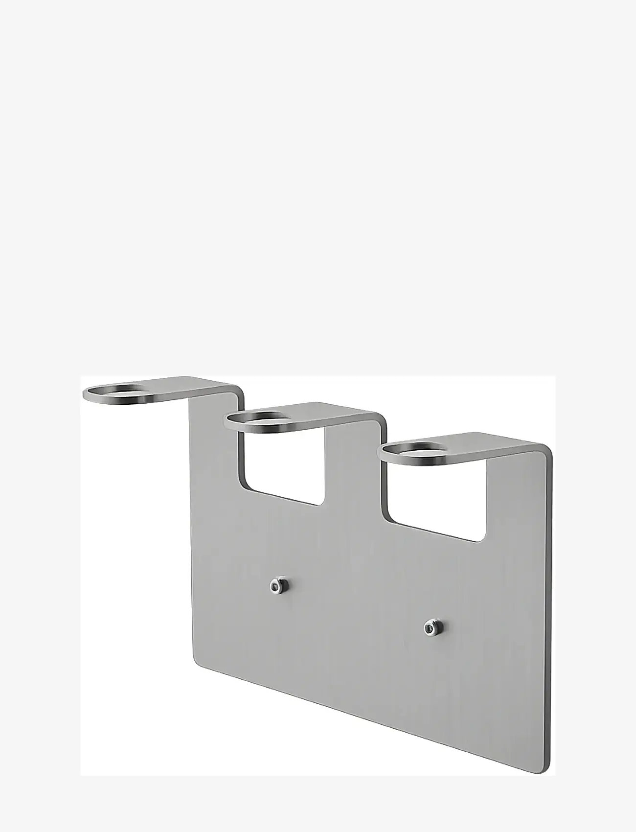 Nichba Design - Soap Holder - Triple - Brushed Stainless - brushed stainless steel - 1