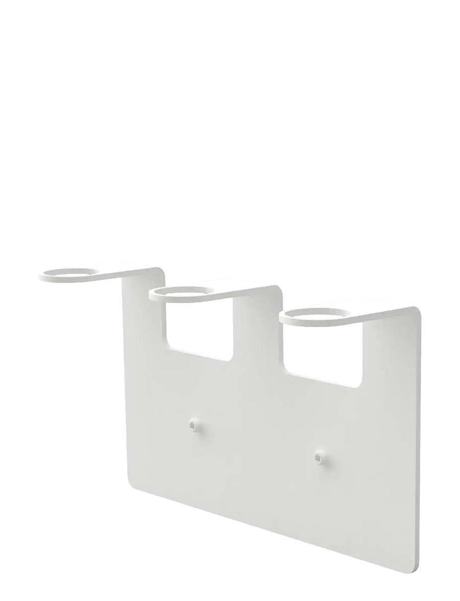 Nichba Design - Soap Holder - Triple - White - seifenspender & seifenschalen - white - 0
