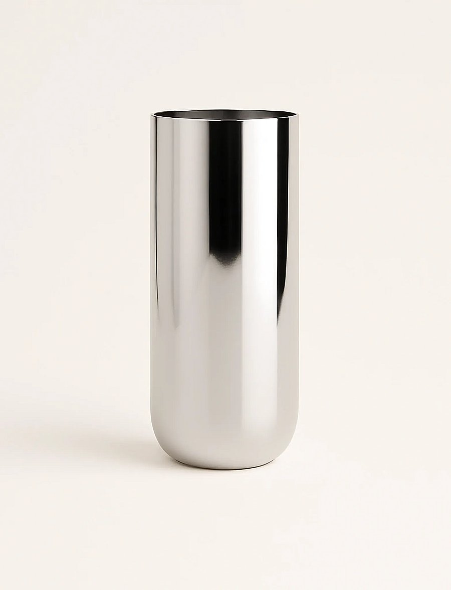 Nichba Design - Stainless Steel Vase - stainless steel - 0