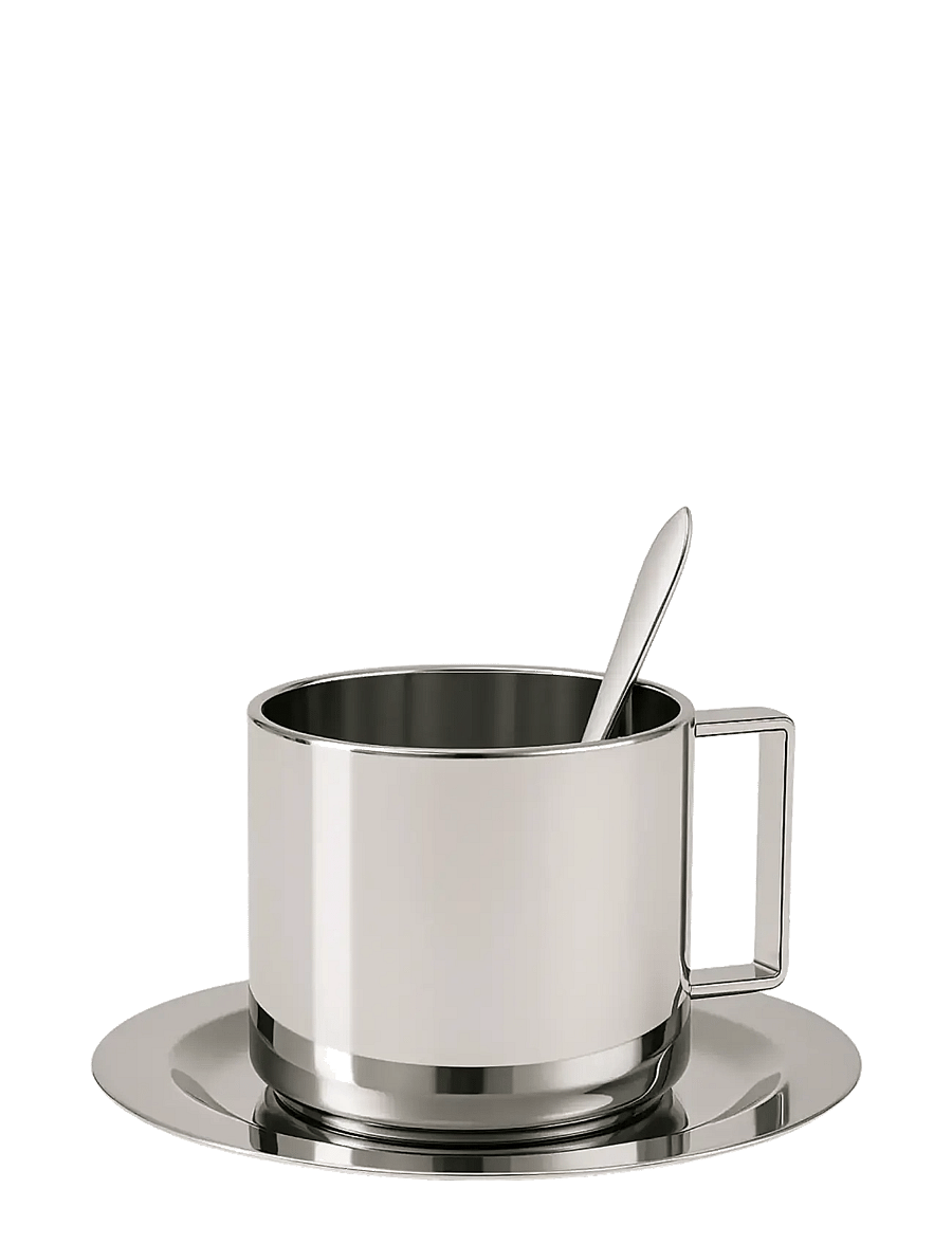 Nichba Design - Americano Trio - kaffetassen - stainless steel - 1