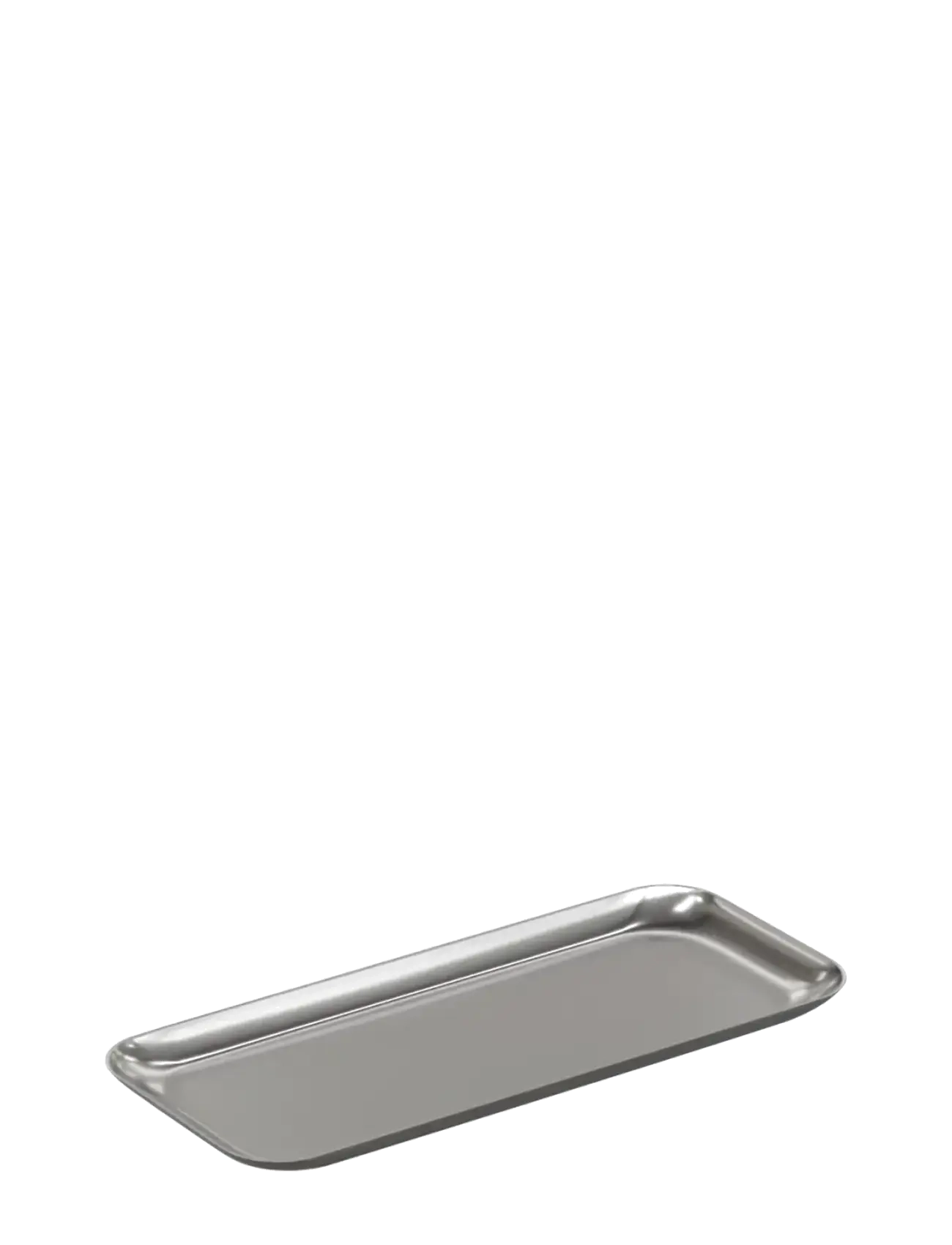 Nichba Design Stainless Steel Tray Small, One Size, Dining & Table Accessories, Silber - Trays, Homeware