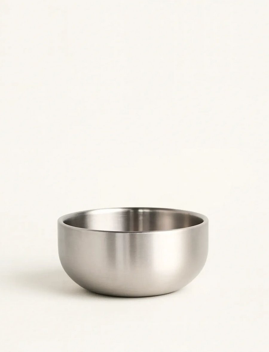 Nichba Design - Food Bowl - Small - hommikusöögikausid - stainless steel - 0