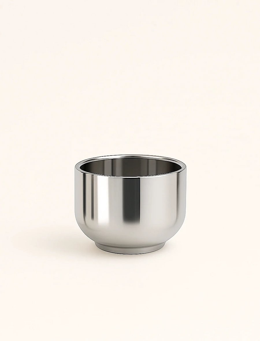 Nichba Design - Espresso Cup Ø7cm - espressotassid - stainless steel - 0