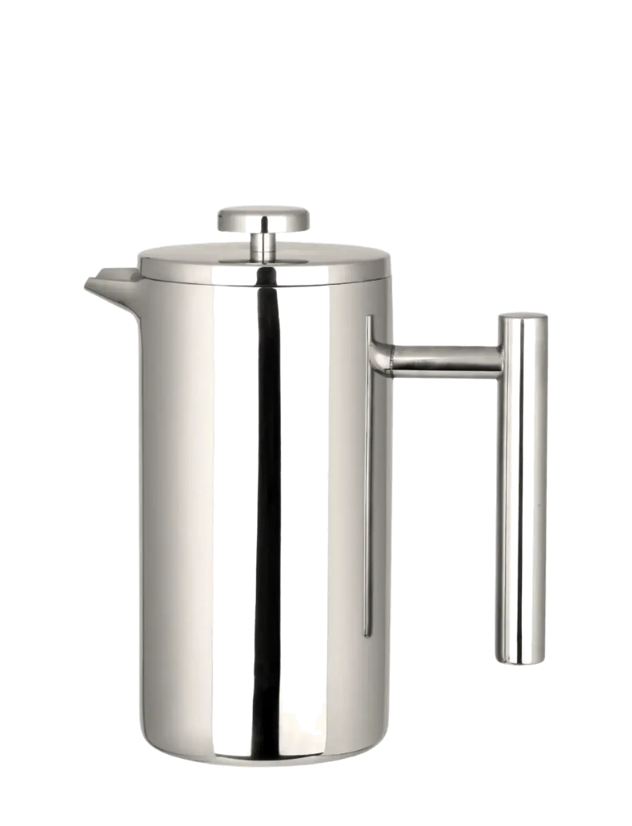 Nichba Design French Press 800Ml, Kaffebrygger, Sølv, Str: ONE SIZE