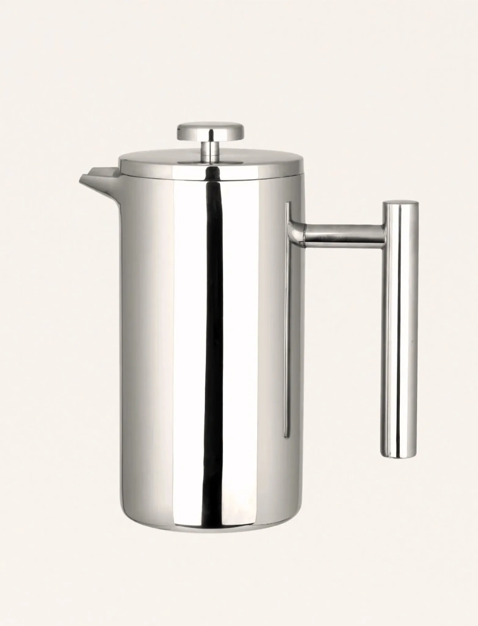 Nichba Design French Press 800Ml, One Size, Coffee Makers, Silber - Press, Homeware