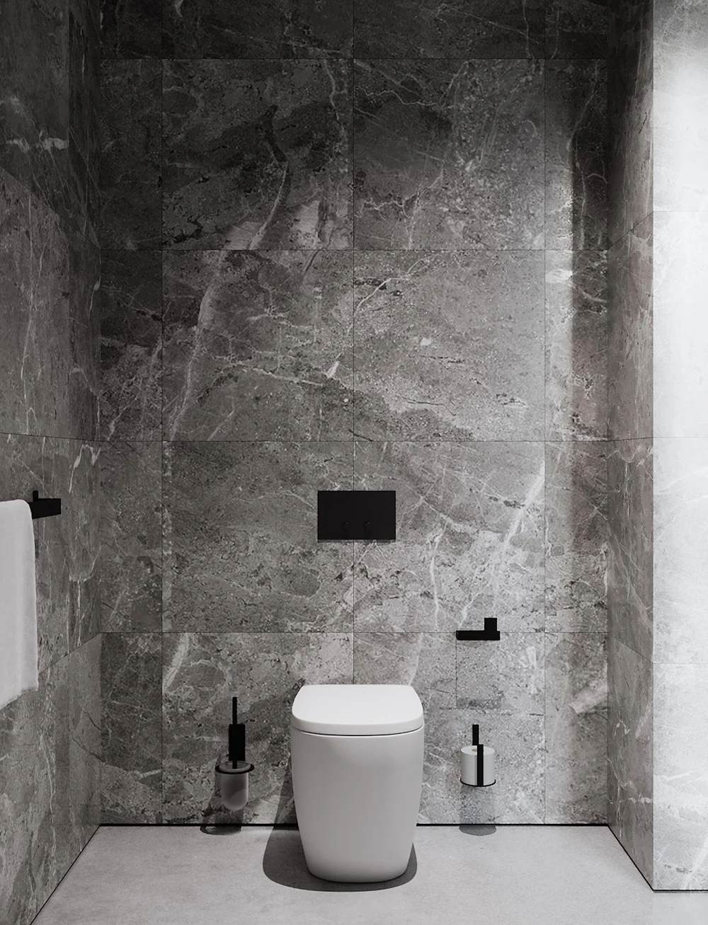 Nichba Design - Toilet Paper Holder - osta hinna alusel - black - 1