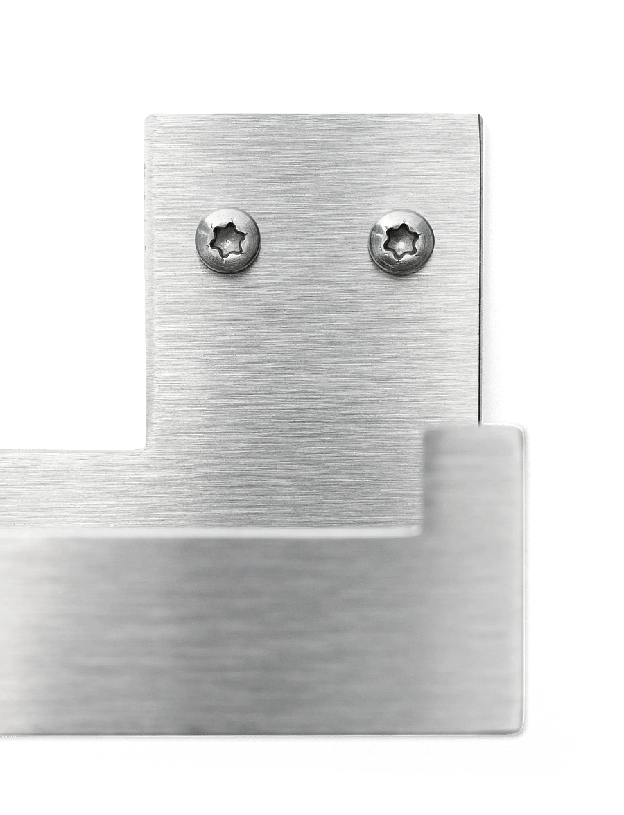 Nichba Design - Toilet Paper Holder - Brushed Stainless - haken & bügel - brushed stainless steel - 1
