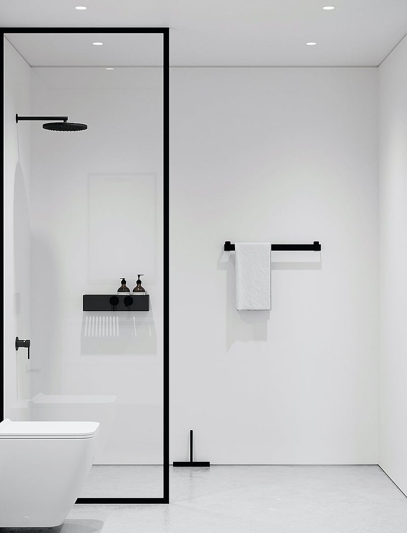Nichba Design - Towel Hanger - Black - black - 1
