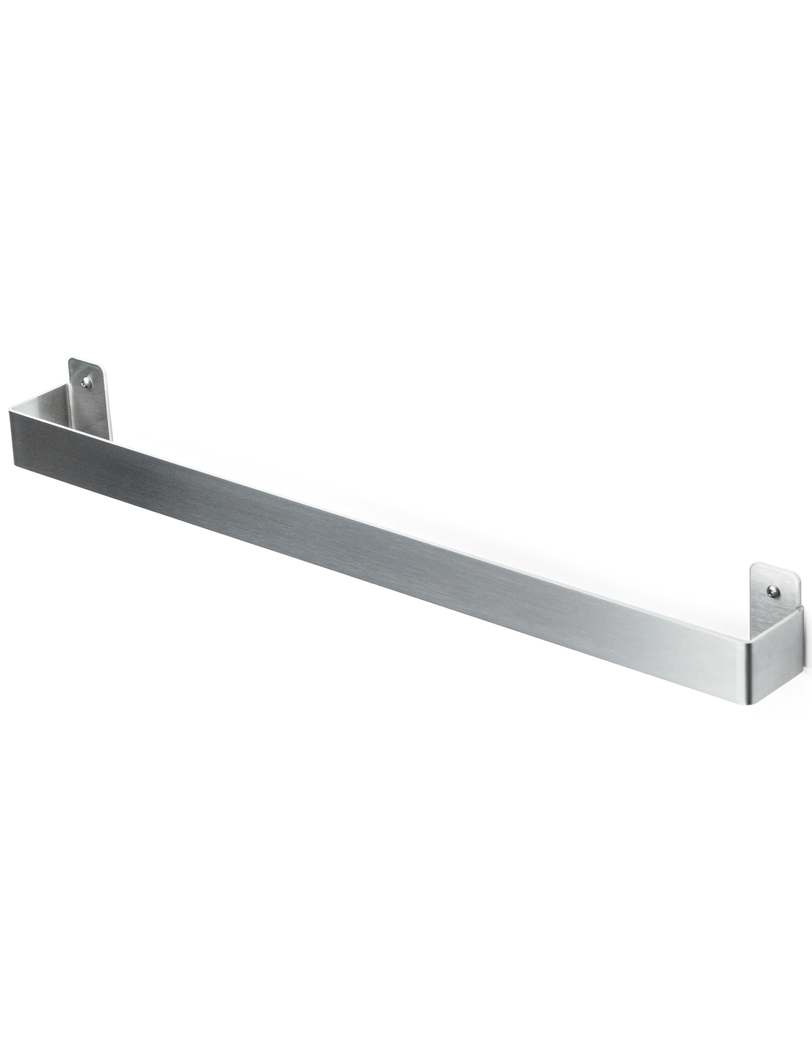 Nichba Design Towel Hanger Brushed Stainless, One Size, Bathroom Interior, Silber - Toilet Holders & Hocks, Homeware