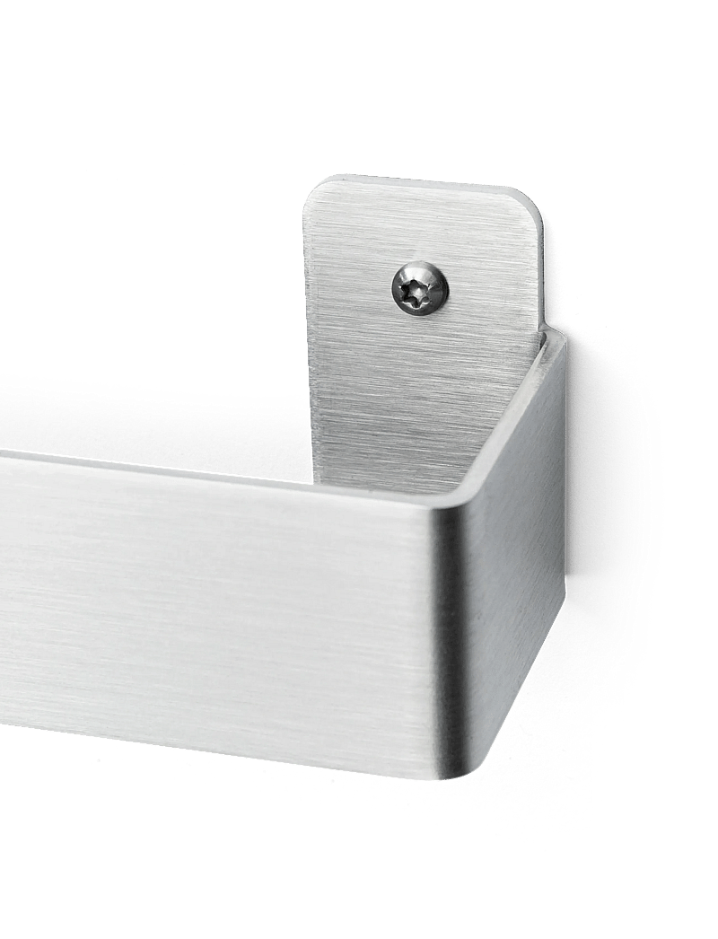 Nichba Design - Towel Hanger - Brushed Stainless - brushed stainless steel - 2