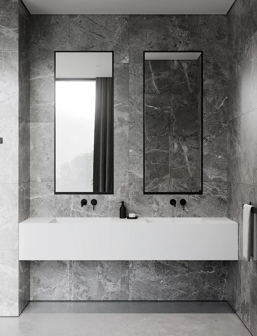 Nichba Design - Bath Hook 2-Pack - osta hinna alusel - black - 2