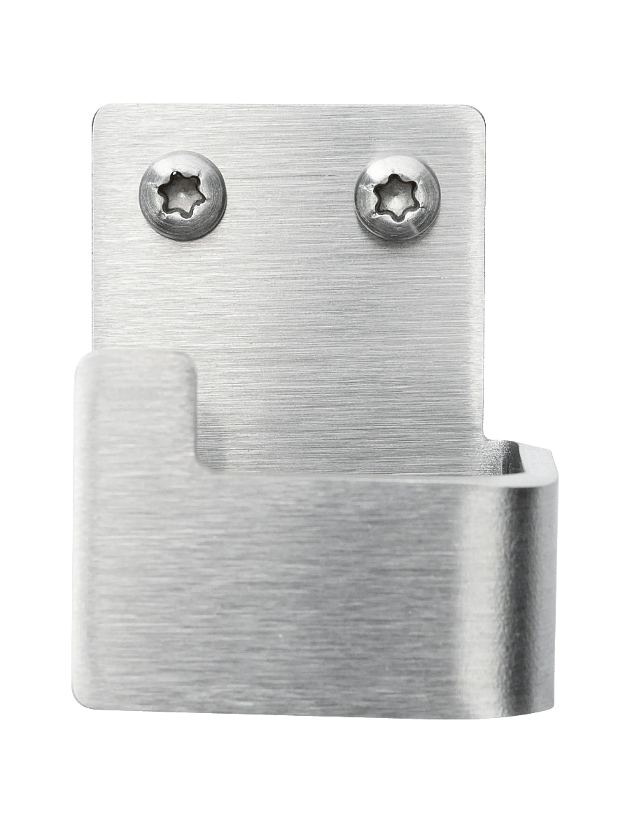 Nichba Design - Bath Hook 2 Pack - Brushed Stainless - brushed stainless steel - 0