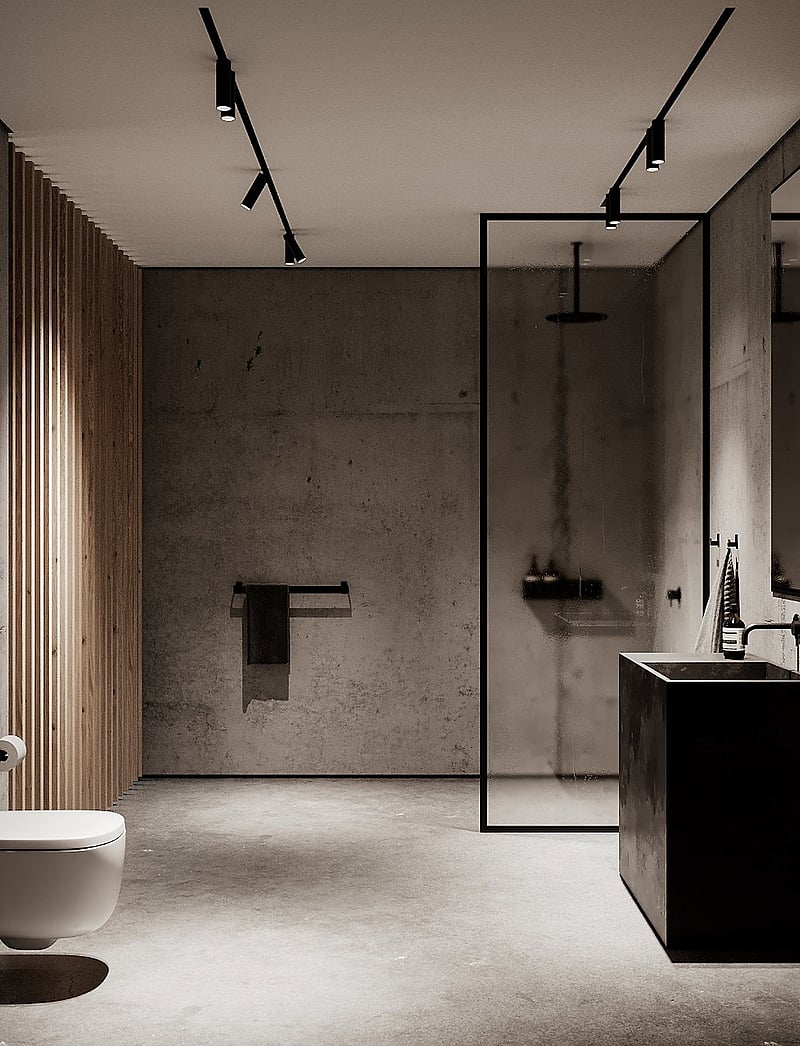 Nichba Design - Bath Shelf 20 - vannitoa sisustus - black - 1