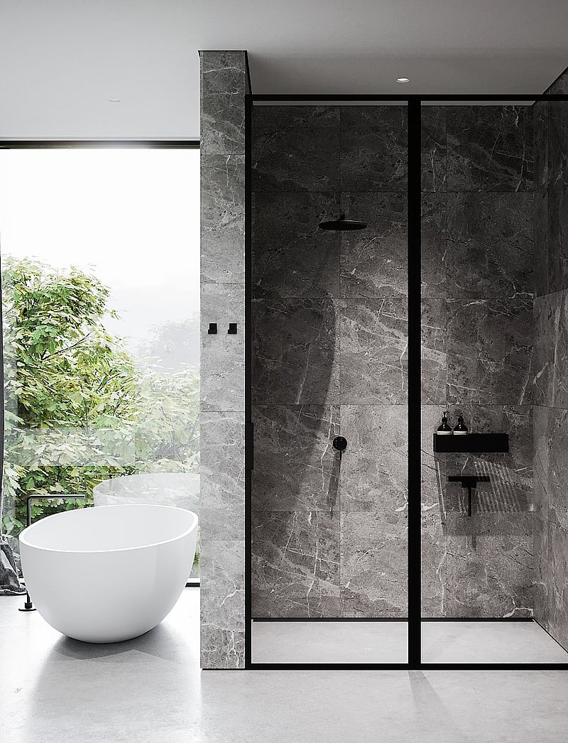 Nichba Design - Bath Shelf 40 - badausstattung - black - 1